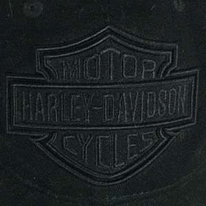Harley-Davidson Adjustable Size Black Hat